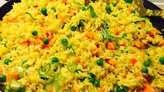 How To Make Nigerian Fried Rice  Easy Fried Rice Recipe  Home4foodsTv [upl. by Stephens56]