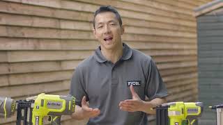 The RYOBI® Nailer Range [upl. by Icaj195]