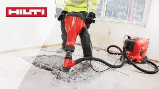 INTRODUCING the Hilti TE 2000AVR concrete demolition hammer [upl. by Porcia183]