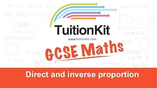Direct and Inverse Proportion [upl. by Isidor761]