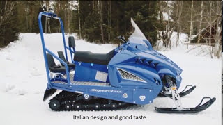 New Alpina Superclass 12L VVT 12V utility dualtrack snowmobile [upl. by Suissac]