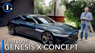 Genesis X Concept First Look upclose details [upl. by Yekcor758]