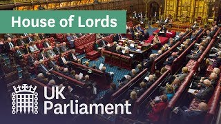 LIVE House of Lords 5 September 2019 Lords debate Benn Bill [upl. by Atile]