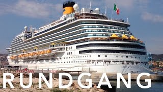 Costa Diadema  Rundgang [upl. by Raynah]