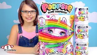 🦄 Poopsie Surprise Unicorn Poopsie Slime Surprise Slime Toy [upl. by Fanchette]