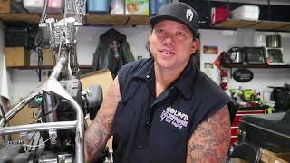 how to remove a harley davidson exhaust [upl. by Enirroc]