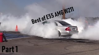 Best of Mercedes W211 E55 AMG  Part 1 [upl. by Nivlem]