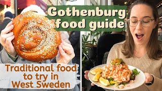 GOTHENBURG FOOD  9 SWEDISH FOODS TO TRY  What to eat in Gothenburg Americans try Swedish food [upl. by Euseibbob]