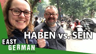 Haben vs Sein  Super Easy German 62 [upl. by Hanoy353]