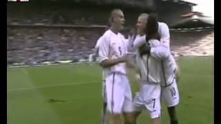 David Beckham Free Kick v Greece 2001 [upl. by Meredith]