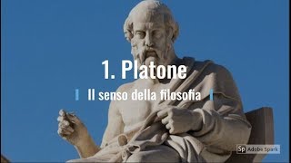 1 Platone Il senso della filosofia [upl. by Armalla826]