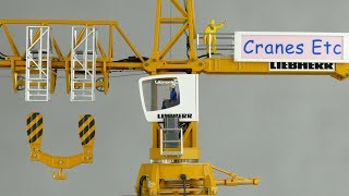 RC HK Liebherr 630 ECH 40 Tower Crane by Cranes Etc TV [upl. by Carrick905]