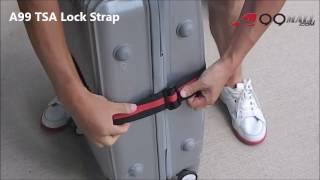 How to Properly use A99s TSA Lock Strap [upl. by Kire643]