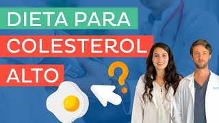 DIETA PARA EL COLESTEROL ALTO 🥑 🍳 Mitos y realidades [upl. by Yreva]