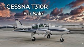 34 1978 Cessna T310R  FOR SALE  Quick Test Flight and Overview [upl. by Naeroled51]