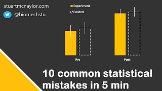 Ten Statistical Mistakes in 5 Min [upl. by Sven]