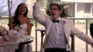 Glee Hey ya  Wedding [upl. by Yerot]