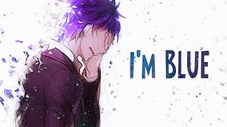 Nightcore  BLUE da ba dee  Lyrics [upl. by Eerbua]