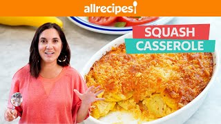 How To Make Simple Squash Casserole  Allrecipes [upl. by Anele]