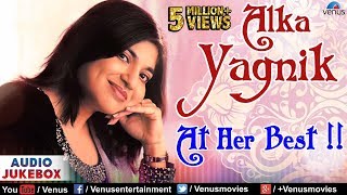 Alka Yagnik  Songs  Hindi Songs  90s Romantic Songs  Audio Jukebox [upl. by Enirehtac472]