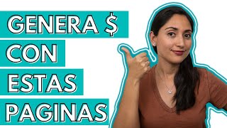 6 Plataformas Para Trabajar Desde Casa y Ganar Dinero Online [upl. by Eudoca797]