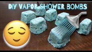 How To Make Vick’s Vapor Shower Steamers [upl. by Aniez]