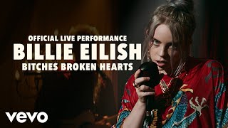 Billie Eilish  bitches broken hearts Official Live Performance  Vevo LIFT [upl. by Giannini870]