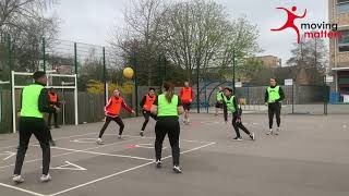 Primary School PE How to Play Handball [upl. by Saoj]