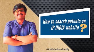 How to Search Patents on IP India Website  2021  Patent Search in INDIA [upl. by Elleimac37]