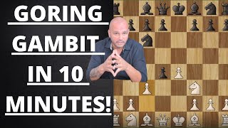 Chess Opening Basics  Learn Goring Gambit in 10 Minutes [upl. by Notsle110]