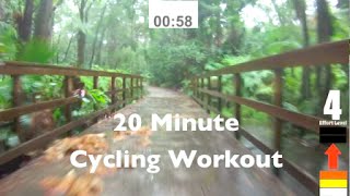 20 Minute Indoor Cycling Workout [upl. by Aninaig355]