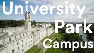 University Park Campus tour  University of Nottingham [upl. by Ecirtal]