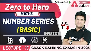 Number Series Basics in Maths Part1  Adda247 Banking Classes  Lec15 [upl. by Nosyerg]