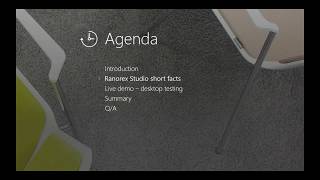 Ranorex Studio Demo and Tutorial with Live QA [upl. by Fiona870]