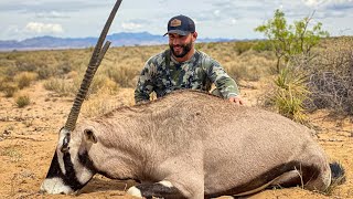 Chad Mendes Gets His First ORYX In New Mexico  Battling The Wind [upl. by Lehrer36]