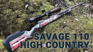 Gun Review The New Savage High Country 110 [upl. by Acinet178]