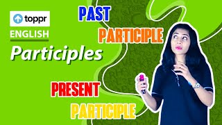 Participles  Verb  Class 8 English [upl. by Niuqaoj]