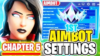 Using The 1 RANKED Controller Settings Gave AIMBOT 🎯😈 Chapter 5 [upl. by Enwahs]