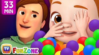 Johny Johny Yes Papa  Peek A Boo plus More Nursery Rhymes amp Kids Songs  ChuChuTV Funzone [upl. by Sirois]