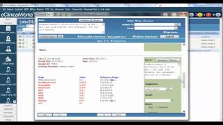 Reviewing Labs in eClinicalWorks 3 different methods [upl. by Enoval629]