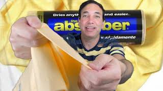 CleanTools The Absorber Synthetic Drying Chamois Review amp Unboxing [upl. by Ortiz]