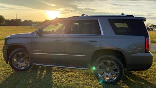 2018 GMC Yukon Denali Walk Around Test Drive amp In Depth Review [upl. by Klockau244]