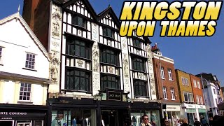 Kingston Upon Thames  England 4k [upl. by Ahsinirt307]