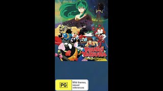 Opening To Urusei Yatsura  The Final Chapter 2022 VHS Australia [upl. by Atenek]