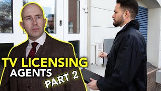 TV Licensing Part 2 Agent Visit  BlackBeltBarrister [upl. by Tekla]