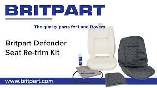 Britpart Defender Seat ReTrim Kit Instructions [upl. by Nivra]