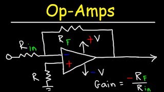 Operational Amplifiers  Inverting amp Non Inverting OpAmps [upl. by Gunn971]