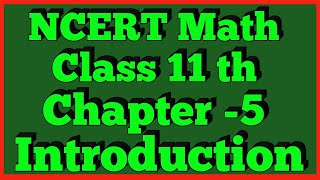 Introduction Part2 Chapter 5 Complex Number And Quadratic Equation Class 11 NCERT MATHS [upl. by Hazelton169]