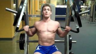 How To Incline Chest Press Hammer Strength [upl. by Lyle]