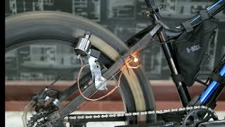 How to Install Bicycle Dynamo  Is Dynamo worth it [upl. by Anaynek]